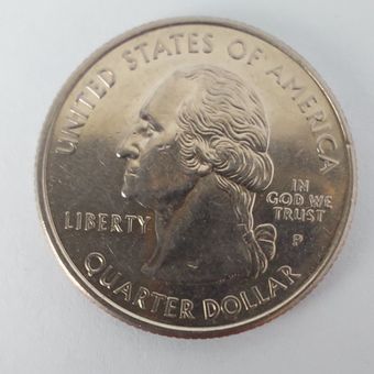 سکه 25 سنت ایالتی آمریکا-تاریخ 1999- کیفیت ms60 - کشور آمریکا