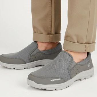 کفش اسپرت اسکیچرز رویه کتان زیره پیو تزریق شیک بادوام سبک نرم مدل چکاوک