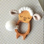 جغجغه دسته دار چوب راش