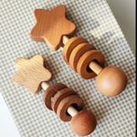 جغجغه دسته دار چوب راش