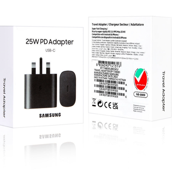 شارژر اصلی سامسونگ 25وات بدون گارانتی
