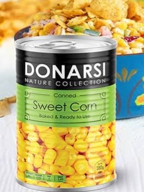 کنسرو ذرت 380گرم دونارسی 12عددی
