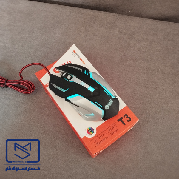 موس گیمینگ باسیم گلد اسکار مدل T3