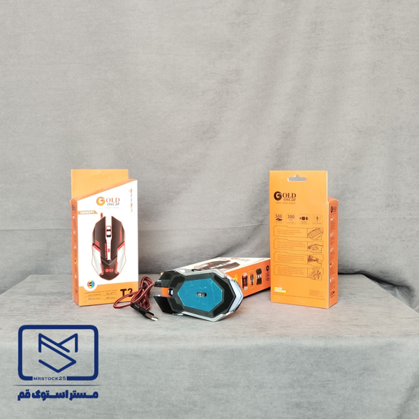 موس گیمینگ باسیم گلد اسکار مدل T3