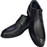 کفش چرم مجلسی بندی مردانه مدل ساعتی