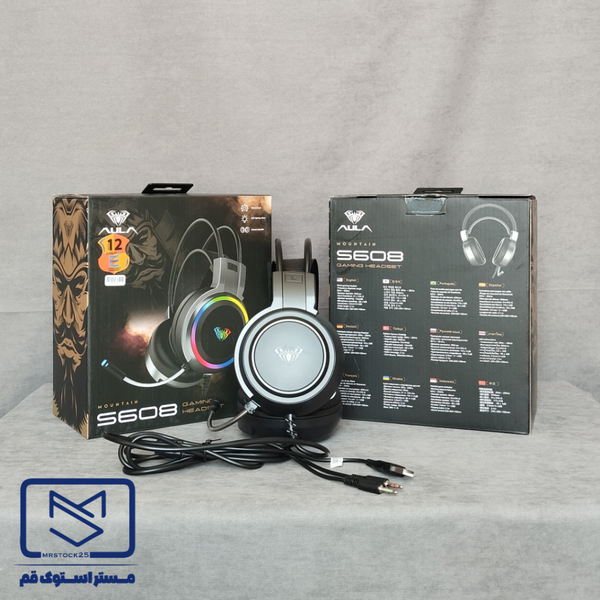هدفون باسیم گیمینگ آئولا AULA S608