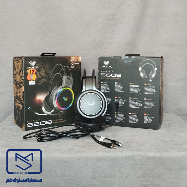 هدفون باسیم گیمینگ آئولا AULA S608