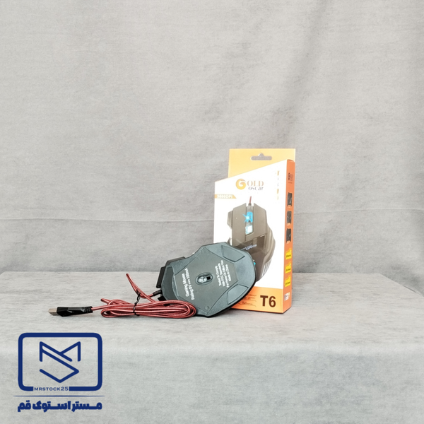 موس گیمینگ باسیم گلد اسکار مدل T6