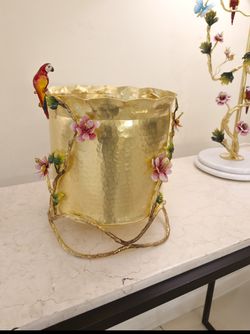 یخدان و سطل  طوطی برنجی