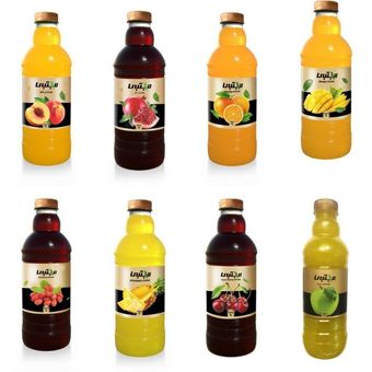 ابمیوه مجتبی یک لیتری - کارتن 12 عددی
