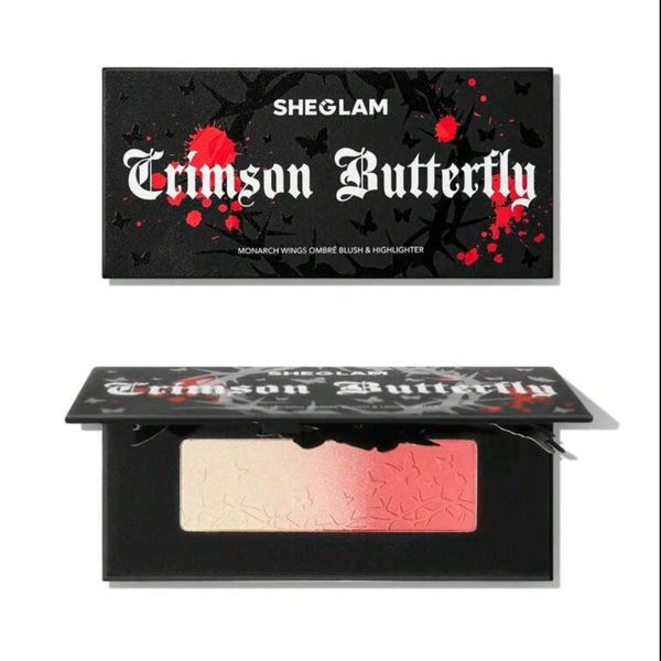 رژ گونه و هایلایتر پروانه شیگلم Sheglam مدل Monarch Wings Ombre