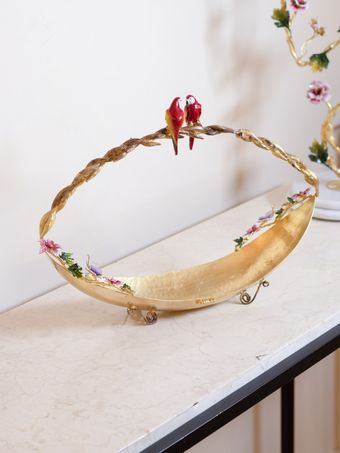 زر آویز برنجی سایز 4 | مدل 1