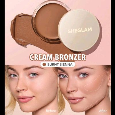 برنزر کرمی Silk Haze رنگ Burnt sienna شیگلم SHEGLAM