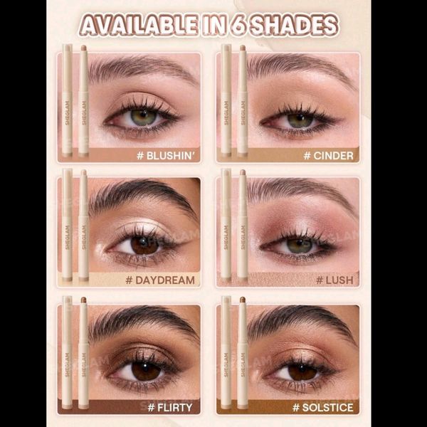 سایه مدادی کرمی گلیتری شیگلم | Sheglam Creamsicle Eyeshadow Stick