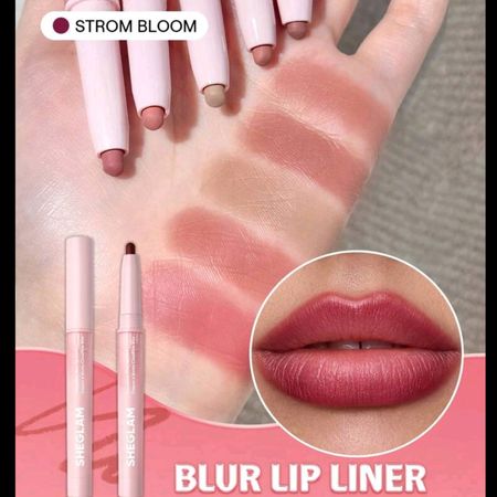 خط لب پلامپری شیگلم مدل Bold Booster رنگ Storm Bloom