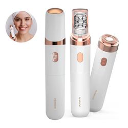 موزن برقی دوکاره صورت بانوان پرودو — Porodo 2-In-1 Electric Facial Hair Epilator