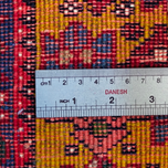 فرش دستباف سایز ذرع و نیم (تمام پشم یلمه طرح سهقاب) کد 6221