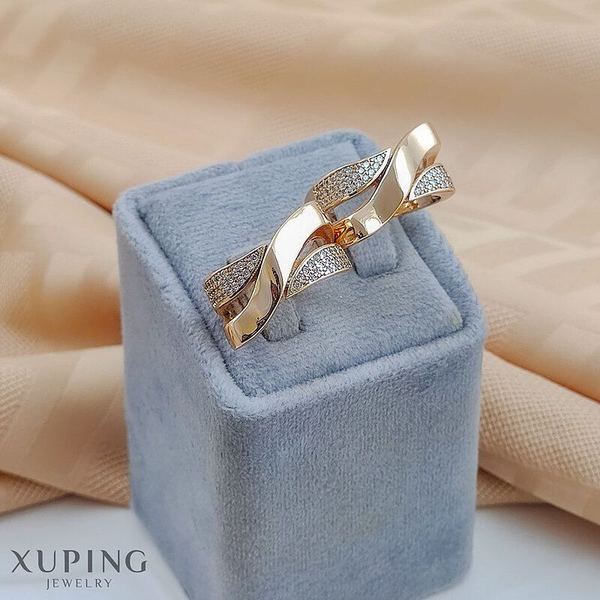 انگشتر نگین دار طرح طلا ژوپینگ 03049