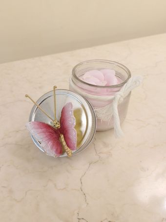 شمع دایره بزرگ معطر