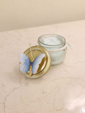 شمع  معطر دایره کوچک