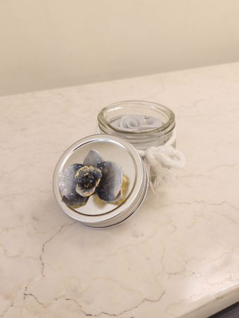 شمع  معطر  6 ضلعی کوچک