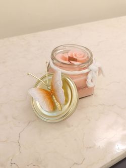 شمع معطر 6 ضلعی کوچک