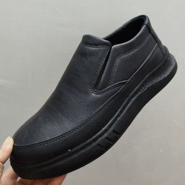 کفش طبی چرم رسمی اداری مجلسی مردانه کد 123 طرح ساعتی آرین  رویه چرم خارجی قالب استاندارد  زیره پیو سبک دوردوخت