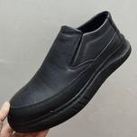 کفش طبی چرم رسمی اداری مجلسی مردانه کد 123 طرح ساعتی رویه چرم خارجی قالب استاندارد سبک دوردوخت مدل آرین