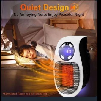 بخاری دیواری پریزی Electric Heater مدل 500W