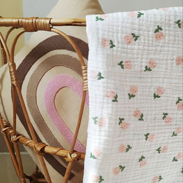 روانداز موسلین ترک (طرحدار)