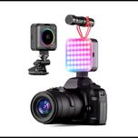 نور RGB مدل D12S – نور حرفه‌ای قابل‌حمل با تنظیم رنگ و دمای نور