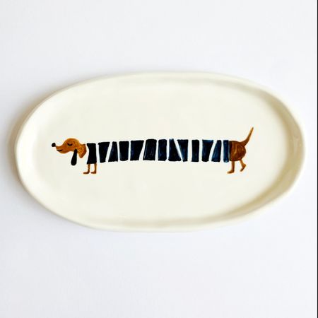 بشقاب بیضی long dog