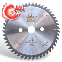 تیغه آلومینیوم بر الماسه نورلند قطر 160 میلی متر Pd105 Neverland 160×2.8×2.0×20z48(AL)