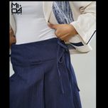 ست کت کنف و دامن جین لُنگی پاییزه