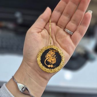 آویز ماشین وان یکاد طلاکوب