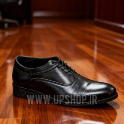 کفش چرم مردانه چرم اداری روزمره مدل گام