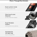 جارو شارژی 6 کاره شیائومی مدل Deerma XC01 Portable Handheld Vacuum Cleaner