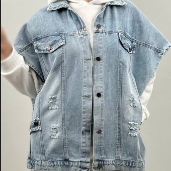 وست جین بغل باز