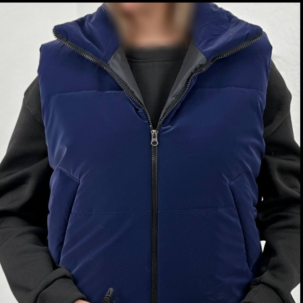 تصویر پافر سیلیکونی کوتاه زنانه آستر کشی شده پشم شیشه 