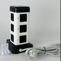 چندراهی برق و شارژر ایستاده مدل Intelligent Vertical Socket(اصل)