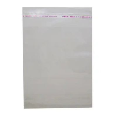 سلفون بسته‌بندی لبه چسبدار شفاف 35 * 25 بسته نیم کیلویی