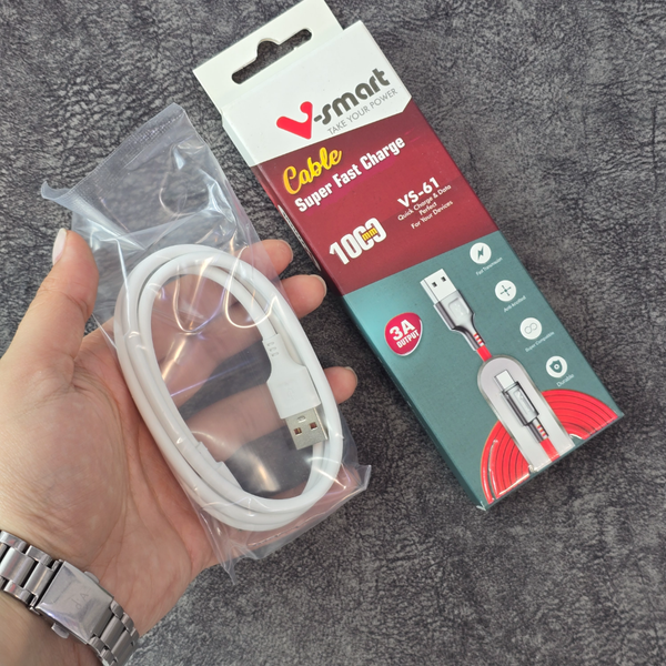 کابل یو اس بی به تایپ سی V-Smart