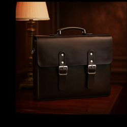کیف اداری _دانشجویی چرمی مدل آرتین کد511