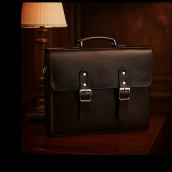 کیف اداری _دانشجویی چرمی مدل آرتین کد511