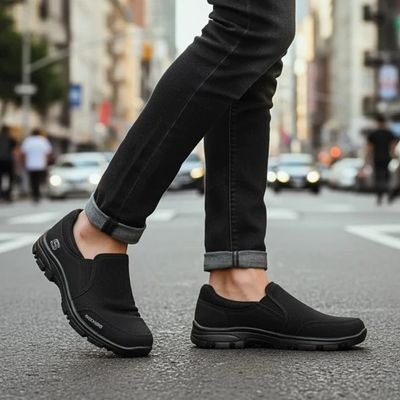 کفش کتانی راحتی زنانه مردانه اسکچرز  کد311  رویه  کتان و راشل  قالب استاندارد  زیره پیو تزریق