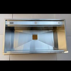 سینک باکسی دوپله برند DON سایز 90