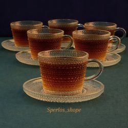 ست فنجان نعلبکی 6عددی