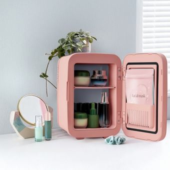 یخچال آرایشی پورودو مدل Frostlite | آینه LED دار 💗✨