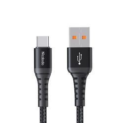 کابل شارژ و انتقال داده یواسبی به تایپسی مکدودو مدل CA-2271 با شدت جریان 3 آمپر | Mcdodo CA-2271 USB-A to Type-C 3A Cable 1m