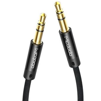 کابل انتقال صدا دو سر 3.5 میلی‌متری مک دودو Mcdodo CA-6640 طول 1.2 متر | Mcdodo CA-6640 3.5mm DC Male to Male Audio Cable 1.2m